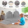 MAMIZO 10pcs Modular Kids Play Couch, Child Sectional Sofa, Nugget