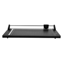 DDBESSIC 24 Inch Paper Cutter, Aluminum Alloy Rotary Paper Trimmer, Manual Paper Cutter Heavy Duty Professional Rolling Trimmer