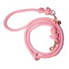 Glow Pups Dog Leash, Hands Free Cotton Rope Dog Leash