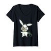 Women's Crazy Loaded Pistol Psycho Bunny Shirt - Cartoon T-Shirt