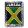 MWS Jamaica Country Flag Reflective Decal Bumper Sticker