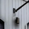 Black Flag Pole Mounting Bracket - Adjustable