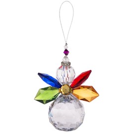 Ganz Crystal Expressions Acrylic 4.5" Rainbow Angel Ornament