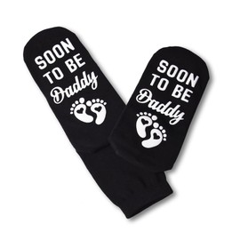 New Dad Gifts for Men Fathers Day Birthday Gifts from Wife, Soon To Be Daddy Socks, First Time Dad Gifts for Dad Christmas Gifts Socks, Daddy to Be Gifts for Daddy Dad Gift Ideas Socks
