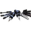 SK11 SRD-620 T-Handle Ratchet Screwdriver, 4 Sizes, No. of Gears,
