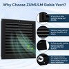 18" X 18" Gable Vent Aluminum Gable Vents for Houses
