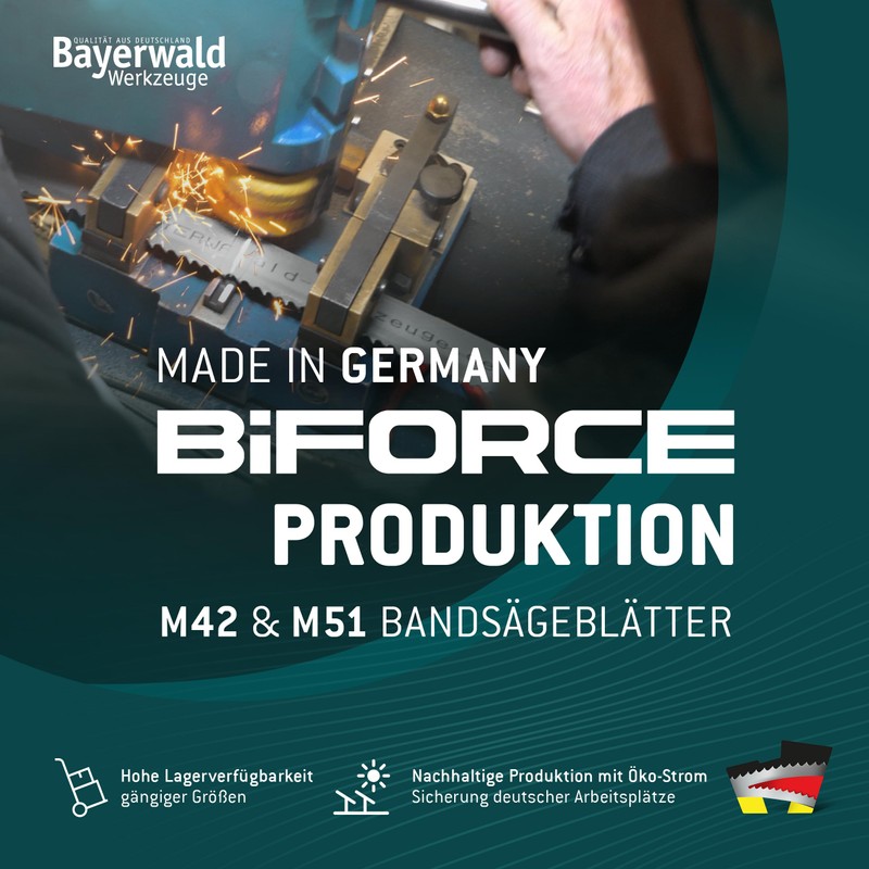 Bayerwald M42 BiForce Base Band Saw Blade 1140 x 13
