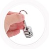 NIYANGLE 2 Sets Lab Slotted Weights Set with Hanger 100g-500g