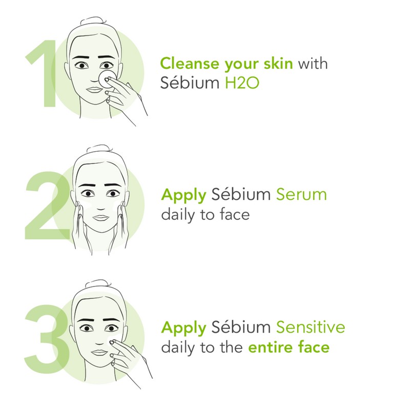 Bioderma Sebium Anti-Blemish Hydrating Serum for Acne-Prone Skin 30ml