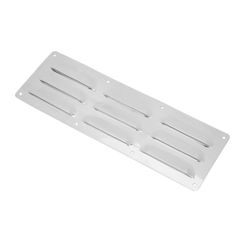Air Vent Louver Grill Cover Stainless Steel Louver Ventilation Replacement