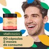 Biotina Pura + Colageno Hidrolizado con 60 capsulas. VitalBotanics. Suplemento