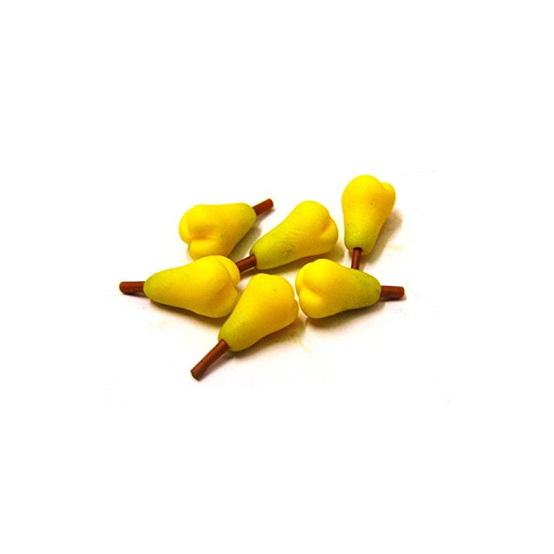 Tumdee Miniatures Dolls House Miniature Set of 6 Asian Pears
