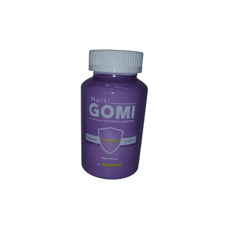 Gomitas Para Descansar Citrato Mag Sabor Berries 60 Gomitas