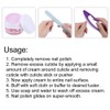 Manicure Polishing Kit, Nail Art Buffing Cream + Nail Brush