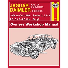 Jaguar XJ6, XJ & Sovereign; Daimler Sovereign (68 - Oct 86) Haynes Repair Manual
