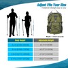 Beedove Ultralight Aluminum Trekking Poles, Hiking Poles with Anti-Shock and