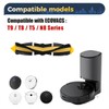 3 Packs Main Roller Brush Compatible with Ecovacs DEEBOT OZMO
