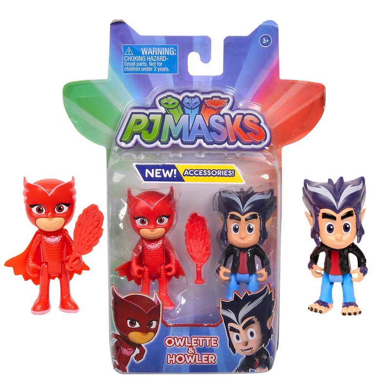 Simba PJ Masks 109402418 Figure Set Owl and Howler, Season