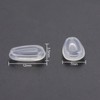 Betterun Clear Replacement 2 Pairs Nose Pads Pieces for Oakley