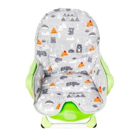 Fitzulam Chair Cushion for Chicco Booster Seat,Cotton Baby Seat Covers Padded Portable Foldable for Child Toddler Booster seat Chair