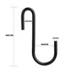 Magik 50-100 Pack Heavy Duty S Hooks Multi-Use Hanger Pan
