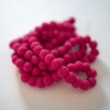 Pink Mini Felt Ball Garland Valentines Pom Pom Garland, 6