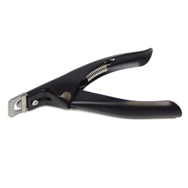 Pedicure Manicure Tool Acrylic False Nail Clipper Cutter - BLACK