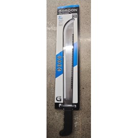 Gordon 57951 18" 3cr13 Stainless Steel Blade Machete w/ Saw & Nylon Sheath - NEW