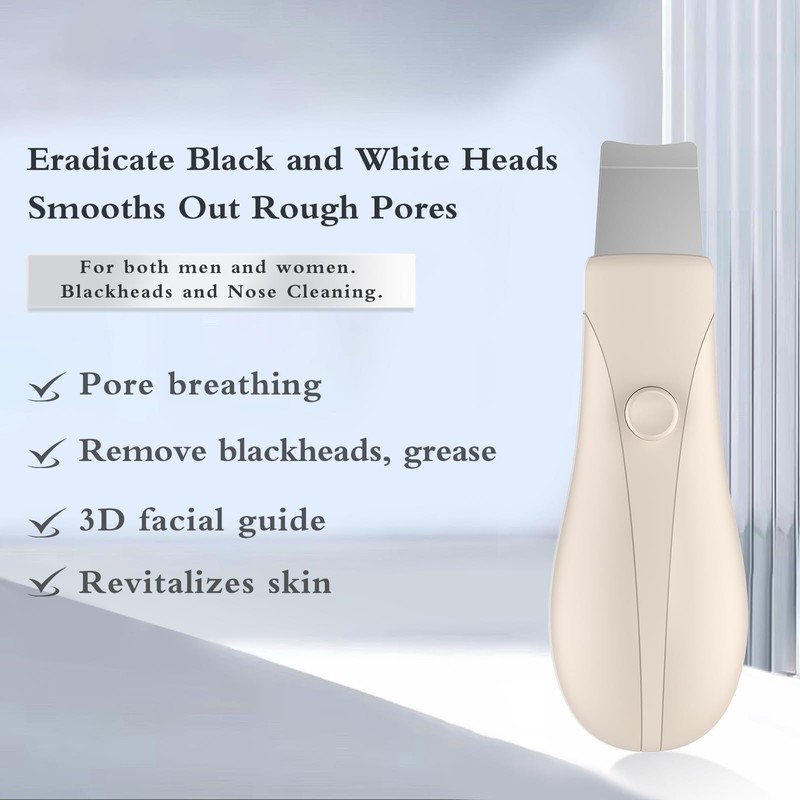 Skin Scrubber Face Spatula Skin Spatula Pore Cleaner Blackhead Remover