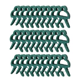 30 Pcs Large Plant Clips, 1-3/4 inch Plant Support Clips, Plant Clips for Climbing Plants, Reusable Vine & Stem Clips for Tomatoes, Cucumbers & Flowers