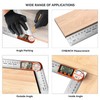 Preciva Digital Angle Protractor with Locking Function, Measuring Range: 000.0°