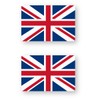 Reflective Sticker Workshop Flag Sticker (UK) (SS) 2 Pack Retroreflective,