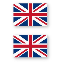 Reflective Sticker Workshop Flag Sticker (UK) (SS) 2 Pack Retroreflective, Weather Resistant 5 Year UK SS (2)