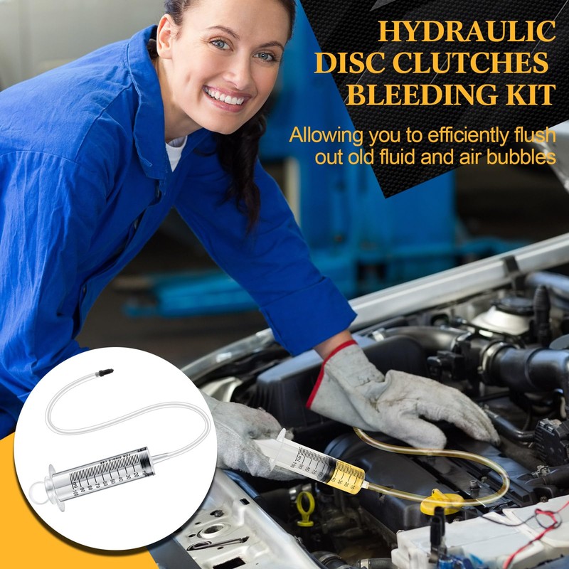 Innconee Brake Bleed Kit Hydraulic Disc Clutches Bleeding Kit Includes