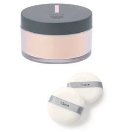 Chacott Chacott Finishing Powder, Face Powder, Matte Transparent, For Women & Men, For Women & Men, Genderless Cosmetics, Color: 761 Natural, 1.1 oz (30 g) Dedicated Puff Set (2 Small)