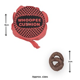 ihoot Self-Inflating Whoopee Cushion & Fake Dog Poo 2-in-1 Bundle | Party Bag Fillers for Kids, Stocking Fillers Kids Prank Kit Boys
