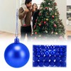 100pcs Christmas Ball Ornaments Shatterproof Hanging Balls for Christmas Tree