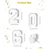 2026 Fillable Charcuterie Numbers Trays, 8.27“ Numbers Charcuterie Board Box