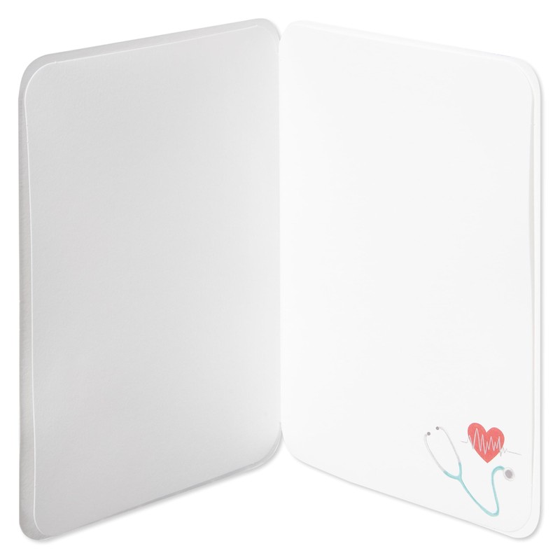 Papyrus Blank Appreciation Card (Doctor, Nurse, Medical Icons)