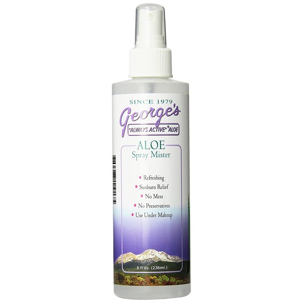 George's Aloe Vera Spray Mister, 8 Fluid Ounce