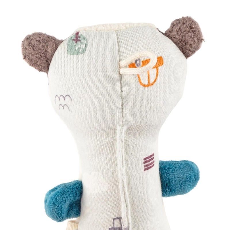 Sigibaby Rattle Grasping Toy Badger