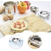 2 pieces, dumpling maker, stainless steel dumpling mould, dumpling mould,