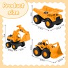 JWTRSVTY 3 Pieces Digger Toy, Sand Toy Digger Sandpit Set,