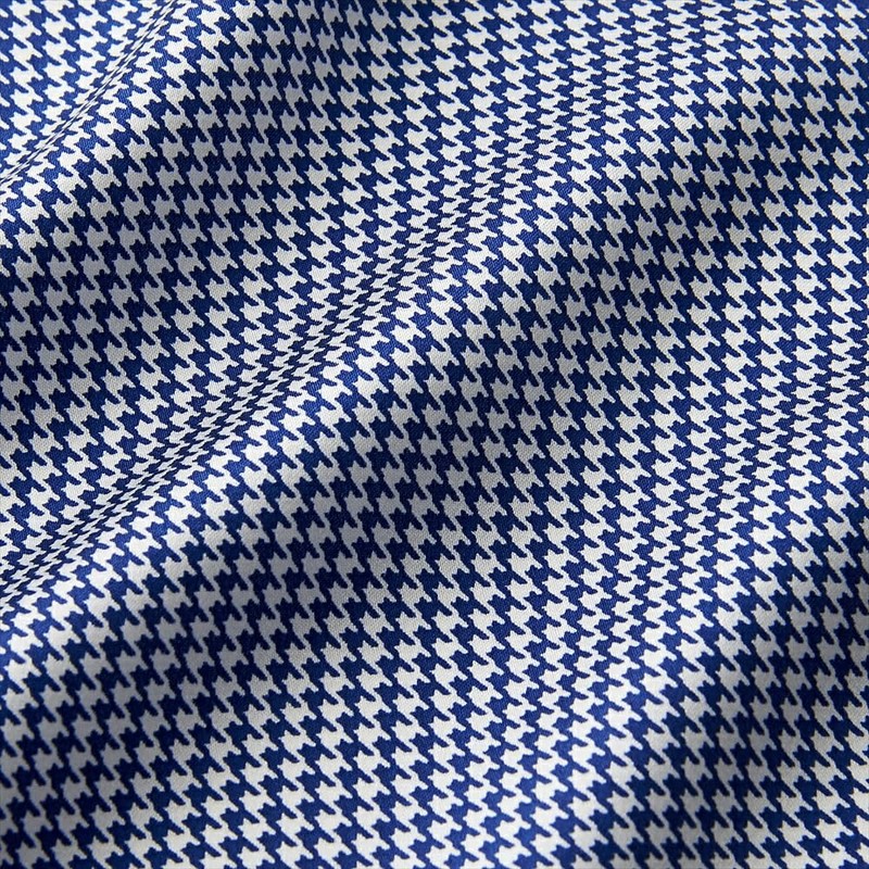 Ojier Men's Pocket Square, 100% Silk, Houndstooth Lattice, Formal, Business,