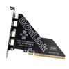 Xiwai PCI-Express 4.0 16x PCIE Detachable to Four Oculink SFF-8612