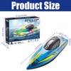 Mineup Ferngesteuertes Boot, 2,4 GHz RC Boot Mit LED-Licht, 15