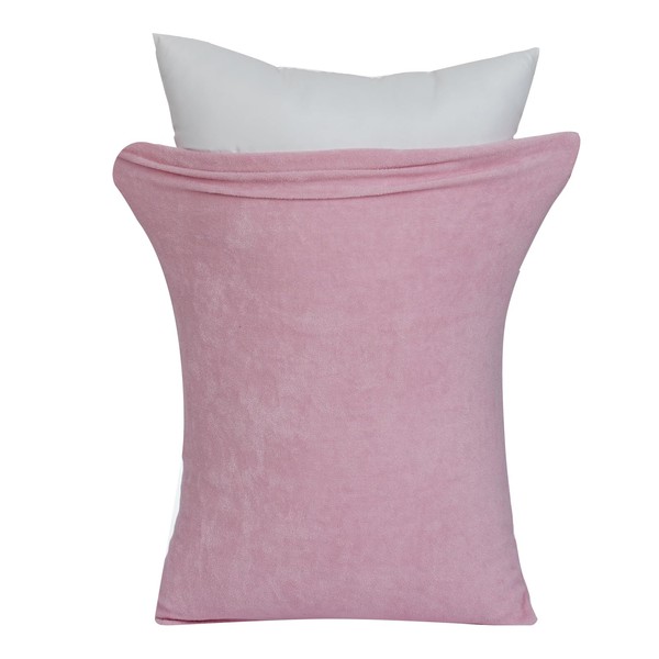 Pillowcase, Thick, Stretchable Terry Cloth Pile, 17 x 25 inches