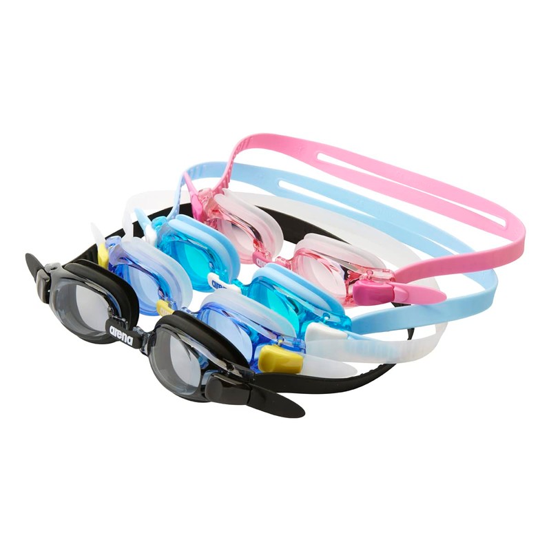 arena AGL-7100J Swimming Goggles, For Juniors, Blue x Blue (BLU),