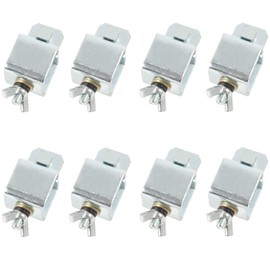 TIHOOK Pack of 8 Butt Welding Clamps, Sheet Metal Butt Welding Clamps, Welding Clamps, Sheet Metal Butt Welding Clamps for Car Truck Door Trim for Straight or Curved Panels