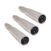 Devinal Male XLR to 1/4" female adapter, 3 Pin XLR